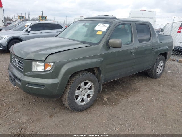2006 Honda Ridgeline Rtl მანქანა იყიდება აუქციონზე, vin: 2HJYK16546H512916, აუქციონის ნომერი: 44518307