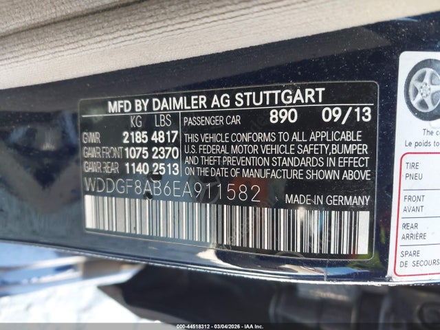 Aukcja sprzedaży 2014 Mercedes-benz C 300 Sport 4matic, vin: WDDGF8AB6EA911582, numer aukcji: 44518312