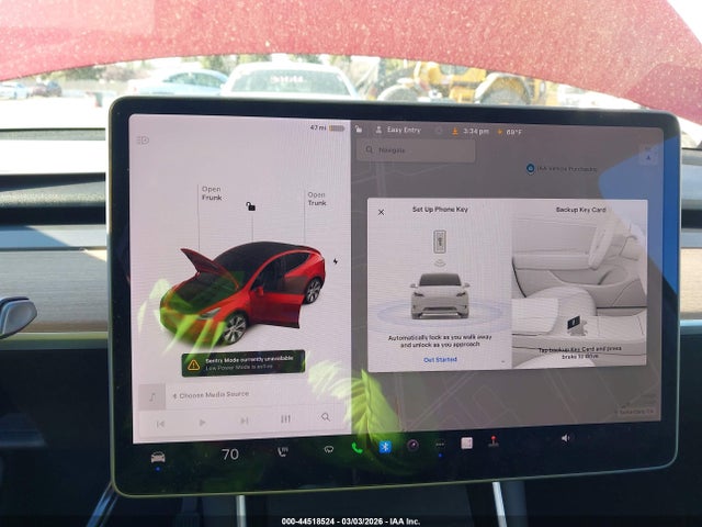 Продаж на аукціоні авто 2021 Tesla Model Y Long Range Dual Motor All-wheel Drive, vin: 5YJYGDEE2MF070794, номер лоту: 44518524