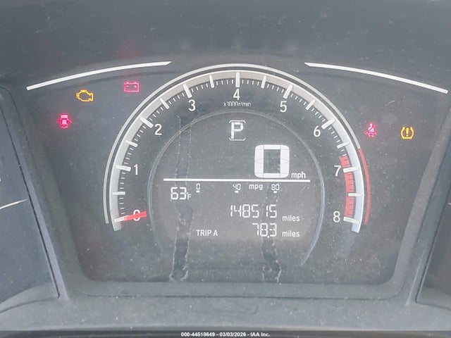 2HGFC4B53JH302138 Honda Civic Lx