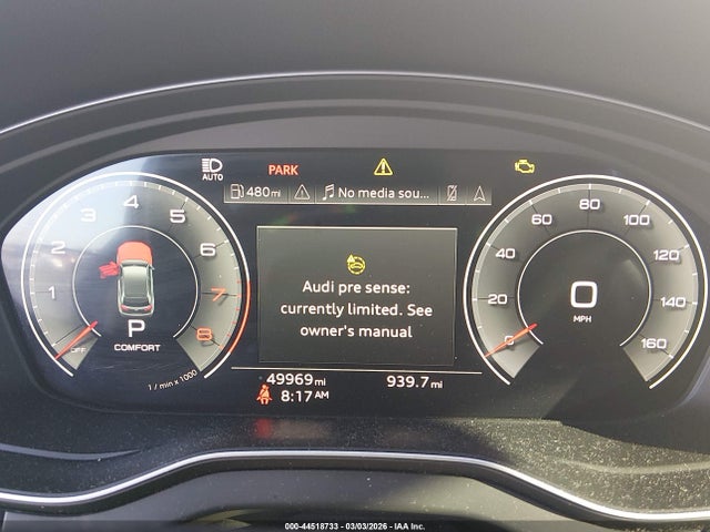 WA15AAFY6P2076692 Audi Q5 Sportback Premium Plus 45 Tfsi S Line Quattro S Tronic