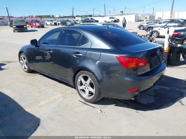 Продажа на аукционе авто 2008 Lexus Is 250, vin: JTHBK262082067400, номер лота: 44518739