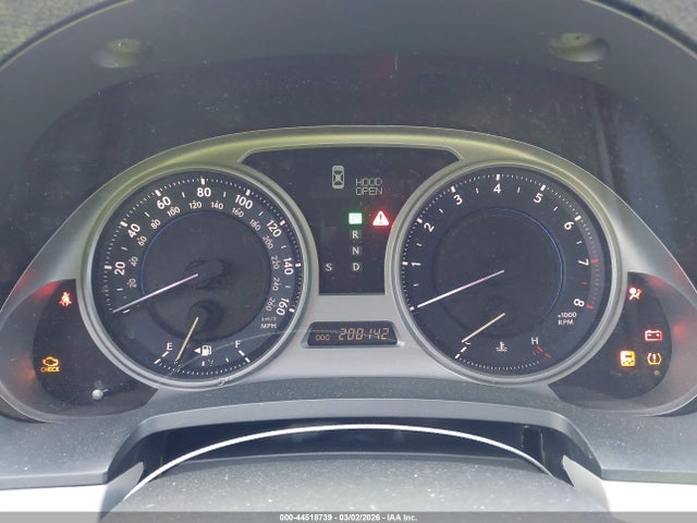 Продажа на аукционе авто 2008 Lexus Is 250, vin: JTHBK262082067400, номер лота: 44518739