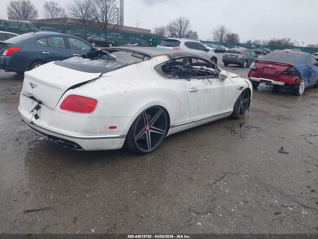 2017 Bentley Continental Gt V8 მანქანა იყიდება აუქციონზე, vin: SCBFT7ZA8HC059848, აუქციონის ნომერი: 44518780