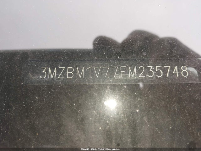 2015 Mazda Mazda3 I Touring მანქანა იყიდება აუქციონზე, vin: 3MZBM1V77FM235748, აუქციონის ნომერი: 44518805