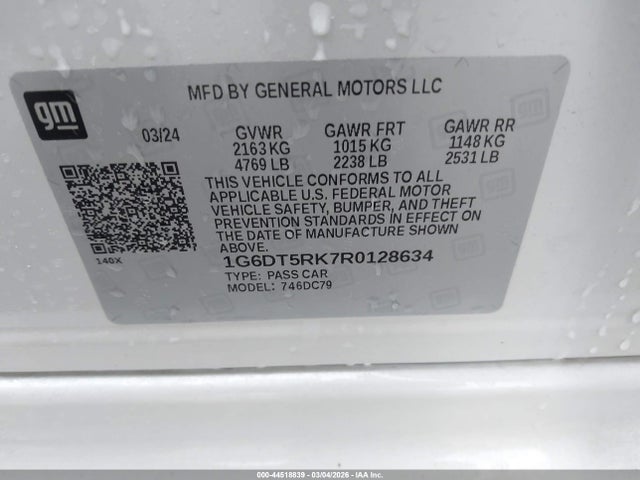 2024 CADILLAC CT5 1G6DT5RK7R0128634 Photo 8
