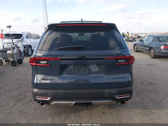 2025 Toyota Grand Highlander Hybrid Platinum Max მანქანა იყიდება აუქციონზე, vin: 5TDADAB53SS025384, აუქციონის ნომერი: 44518867