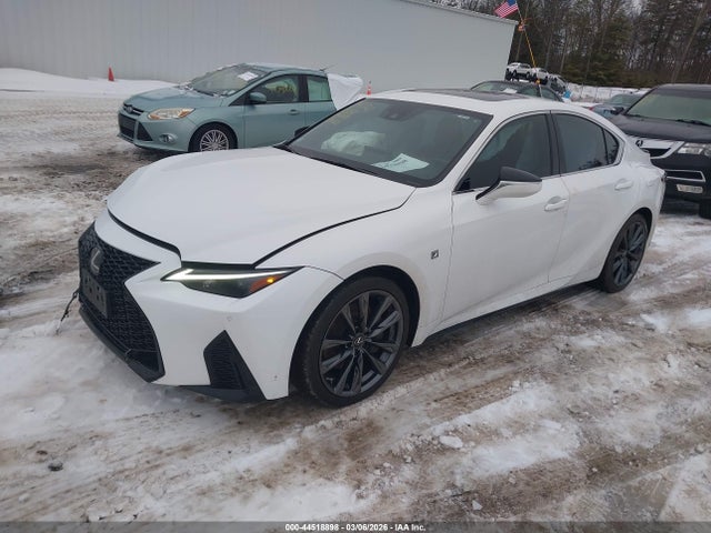 44518898 :رقم المزاد ، JTHGZ1E28M5022582 vin ، 2021 Lexus Is 350 F Sport مزاد بيع