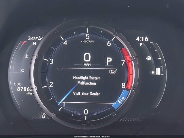 44518898 :رقم المزاد ، JTHGZ1E28M5022582 vin ، 2021 Lexus Is 350 F Sport مزاد بيع