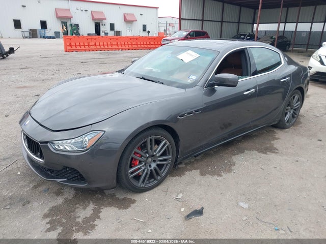 2016 MASERATI GHIBLI ZAM57RTA0G1182213 Photo 1