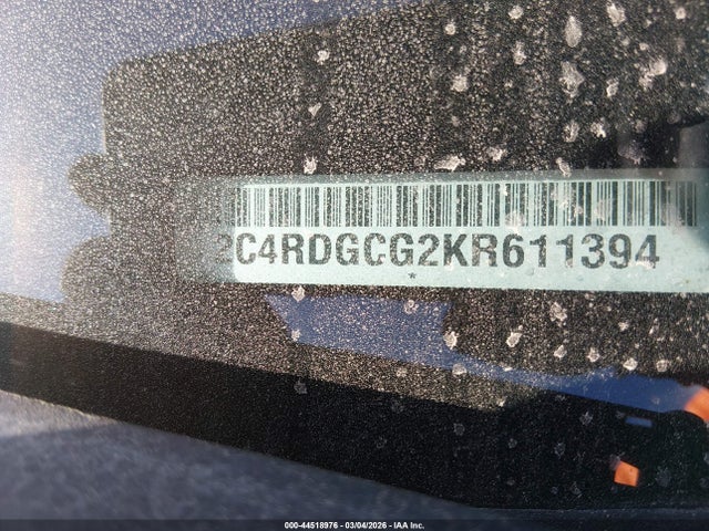 Dodge Grand Caravan Sxt 2019 2C4RDGCG2KR611394 Image 17
