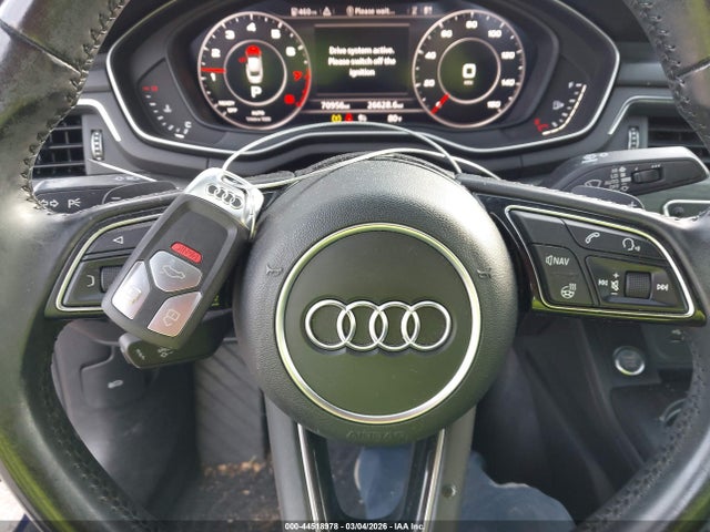 2018 Audi A5 2.0t Premium მანქანა იყიდება აუქციონზე, vin: WAUBNCF53JA052701, აუქციონის ნომერი: 44518978