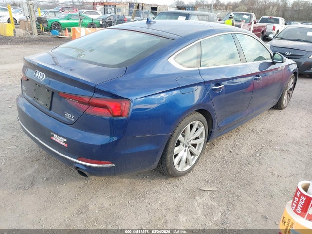 2018 Audi A5 2.0t Premium მანქანა იყიდება აუქციონზე, vin: WAUBNCF53JA052701, აუქციონის ნომერი: 44518978
