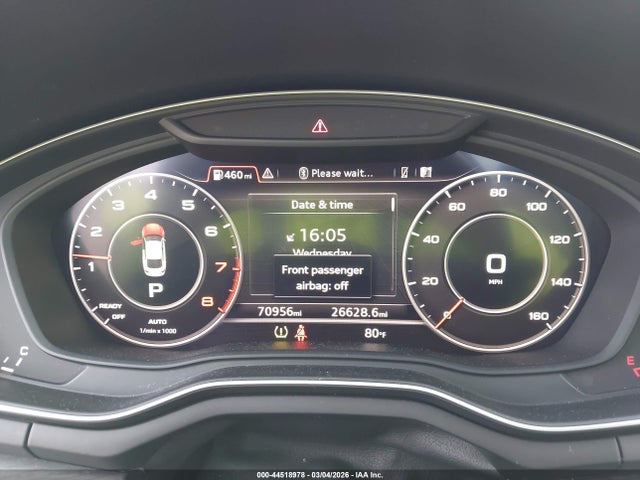 2018 Audi A5 2.0t Premium მანქანა იყიდება აუქციონზე, vin: WAUBNCF53JA052701, აუქციონის ნომერი: 44518978