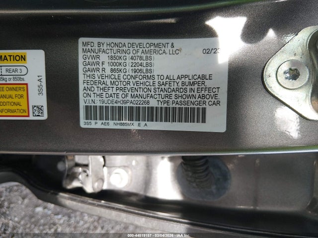 2023 ACURA INTEGRA 19UDE4H39PA022268 Photo 8