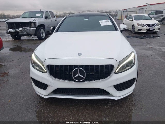 44519204 :رقم المزاد ، WDDWJ4KB0HF414035 vin ، 2017 Mercedes-benz C 300 4matic مزاد بيع