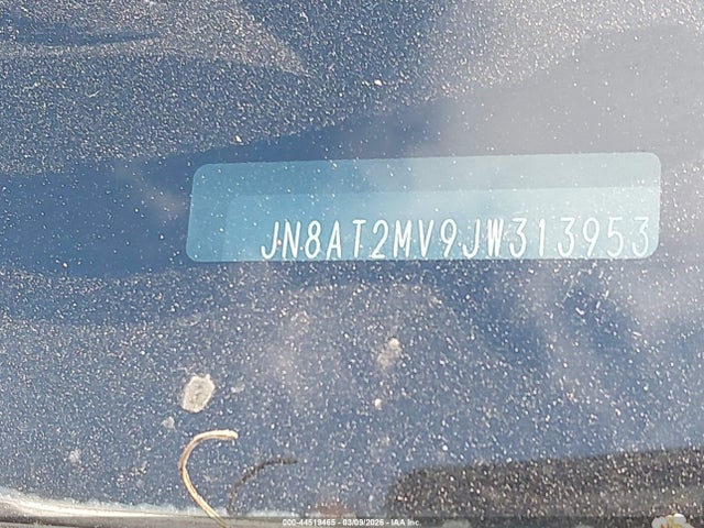 JN8AT2MV9JW313953 Nissan ROGUE SV