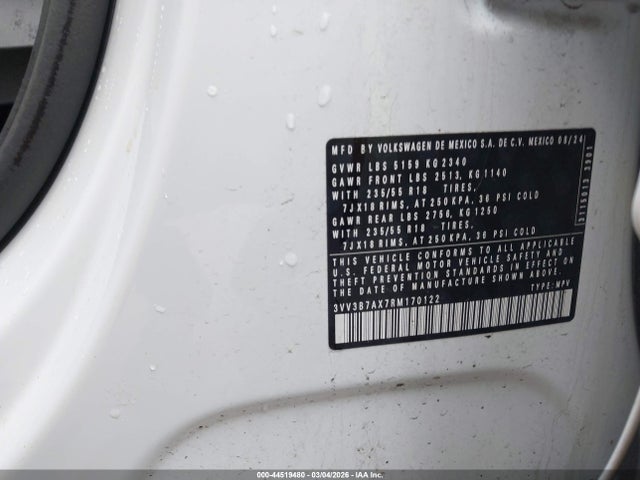 2024 VOLKSWAGEN TIGUAN 3VV3B7AX7RM170122 Photo 8