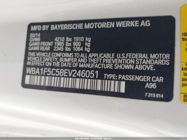 2014 BMW 228I WBA1F5C58EV246051 Photo 8