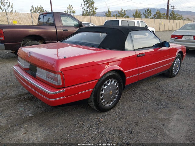 Продаж на аукціоні авто 1993 Cadillac Allante, vin: 1G6VS3395PU127134, номер лоту: 44519488