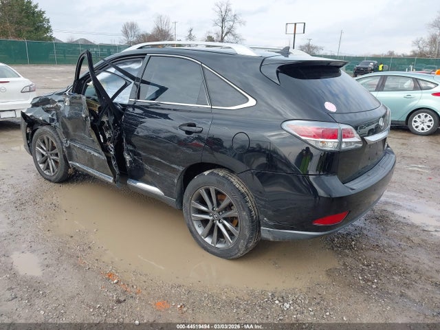 2013 Lexus Rx 350 F Sport მანქანა იყიდება აუქციონზე, vin: 2T2BK1BA0DC180795, აუქციონის ნომერი: 44519494