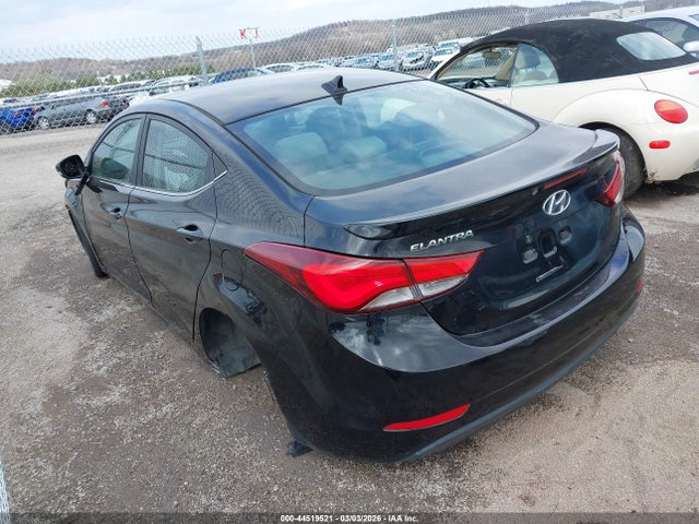 2015 Hyundai Elantra Sport მანქანა იყიდება აუქციონზე, vin: KMHDH4AHXFU250347, აუქციონის ნომერი: 44519521