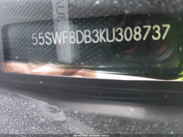 2019 Mercedes-benz C 300 მანქანა იყიდება აუქციონზე, vin: 55SWF8DB3KU308737, აუქციონის ნომერი: 44519529