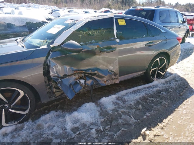 2019 Honda Accord Sport მანქანა იყიდება აუქციონზე, vin: 1HGCV1F36KA169041, აუქციონის ნომერი: 44519581