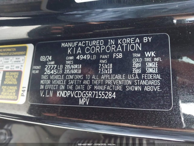 KNDPVCDG5R7155284 KIA Sportage Hybrid Ex