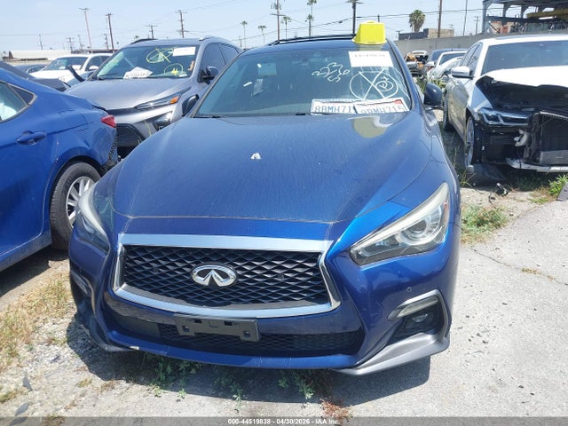 JN1FV7ARXJM480644 Infiniti Q50 3.0t Red Sport 400
