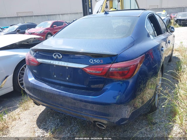 JN1FV7ARXJM480644 Infiniti Q50 3.0t Red Sport 400