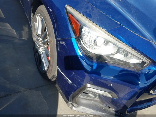 JN1FV7ARXJM480644 Infiniti Q50 3.0t Red Sport 400