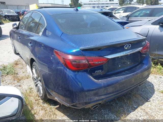 JN1FV7ARXJM480644 Infiniti Q50 3.0t Red Sport 400