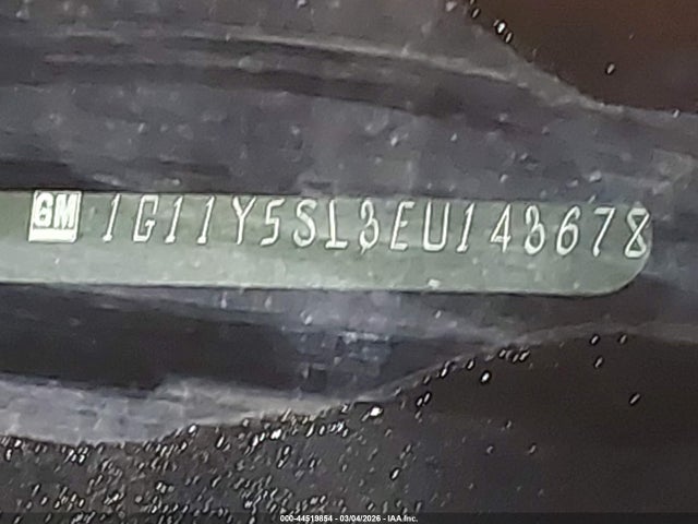 1G11Y5SL3EU143678 Chevrolet Impala 1ls