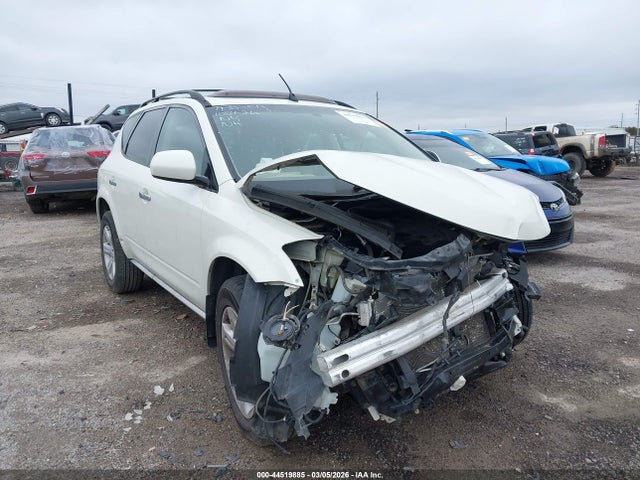 Продаж на аукціоні авто 2006 Nissan Murano Sl, vin: JN8AZ08T26W427084, номер лоту: 44519885