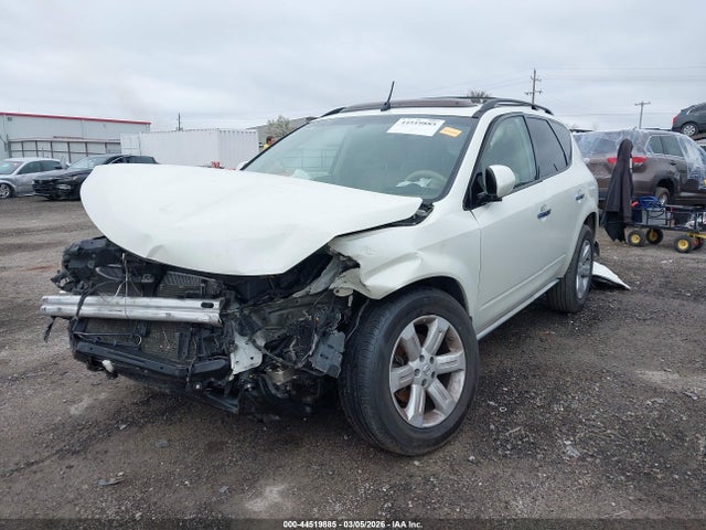 2006 Nissan Murano Sl მანქანა იყიდება აუქციონზე, vin: JN8AZ08T26W427084, აუქციონის ნომერი: 44519885