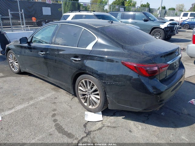 44519934 :رقم المزاد ، JN1EV7AP9JM350848 vin ، 2018 Infiniti Q50 3.0t Luxe مزاد بيع
