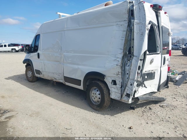 Продажа на аукционе авто 2023 Ram Promaster 2500 High Roof 159 Wb, vin: 3C6LRVDG8PE576676, номер лота: 44520132