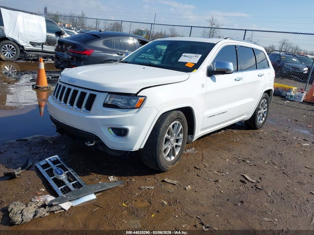 2014 Jeep Grand Cherokee Overland მანქანა იყიდება აუქციონზე, vin: 1C4RJFCG3EC479648, აუქციონის ნომერი: 44520290