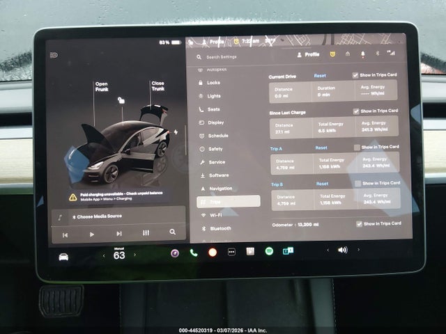 Aukcja sprzedaży 2022 Tesla Model 3 Rear-wheel Drive, vin: 5YJ3E1EA0NF184810, numer aukcji: 44520319