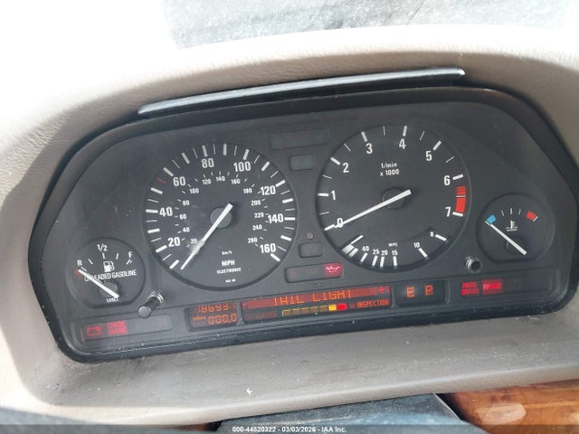 Aukcja sprzedaży 1994 Bmw 740 I Automatic, vin: WBAGD4328RDE65851, numer aukcji: 44520322