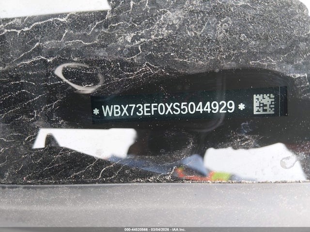 44520566 :رقم المزاد ، WBX73EF0XS5044929 vin ، 2025 Bmw X1 Xdrive28i مزاد بيع