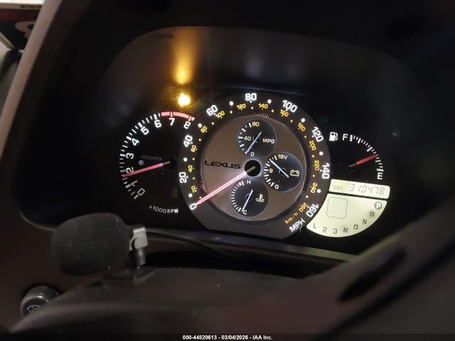 2001 Lexus Is 300 მანქანა იყიდება აუქციონზე, vin: JTHBD182310015651, აუქციონის ნომერი: 44520613
