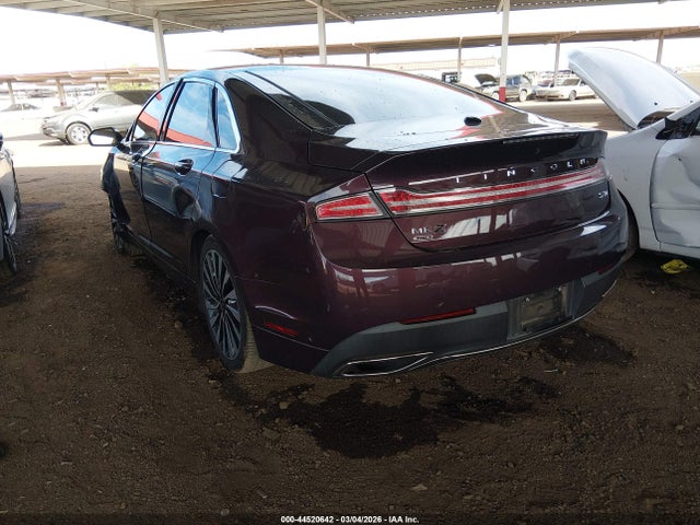 3LN6L5NU7HR630471 Lincoln Mkz Hybrid Black Label