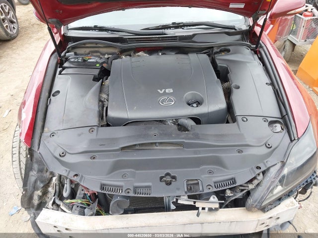2009 Lexus Is 250 მანქანა იყიდება აუქციონზე, vin: JTHBK262795091502, აუქციონის ნომერი: 44520650