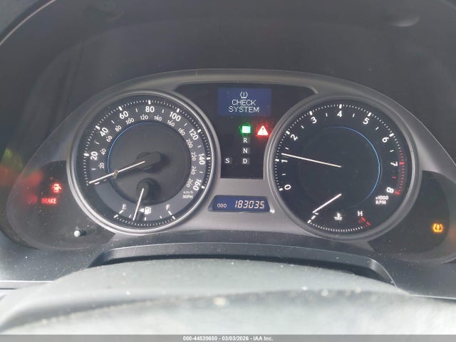 2009 Lexus Is 250 მანქანა იყიდება აუქციონზე, vin: JTHBK262795091502, აუქციონის ნომერი: 44520650