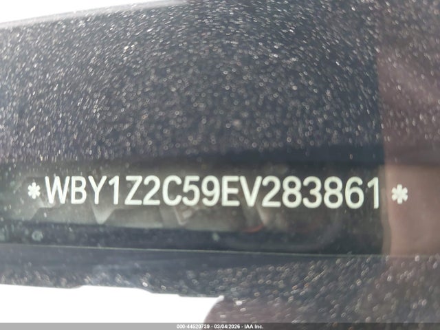 44520739 :رقم المزاد ، WBY1Z2C59EV283861 vin ، 2014 Bmw I3 مزاد بيع
