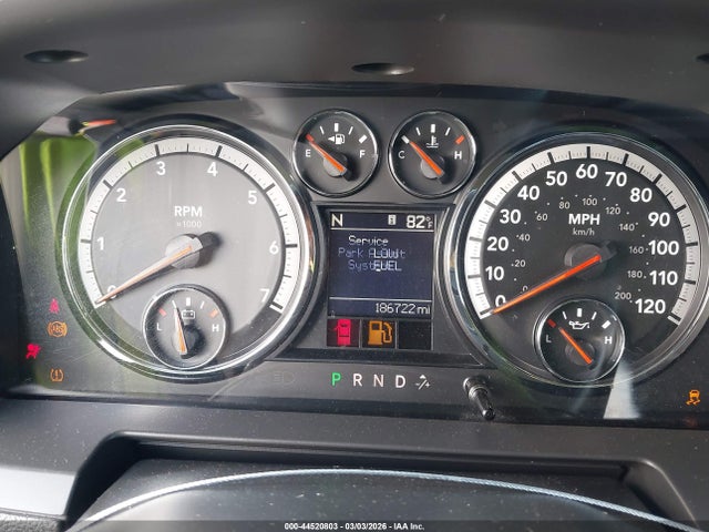 Продажа на аукционе авто 2012 Ram 1500 Laramie, vin: 1C6RD6NT0CS220272, номер лота: 44520803