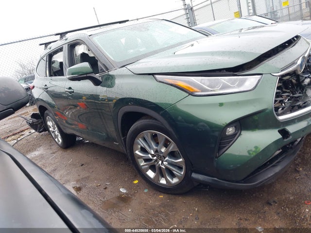 2023 Toyota Highlander Hybrid Limited მანქანა იყიდება აუქციონზე, vin: 5TDXBRCH9PS564297, აუქციონის ნომერი: 44520858