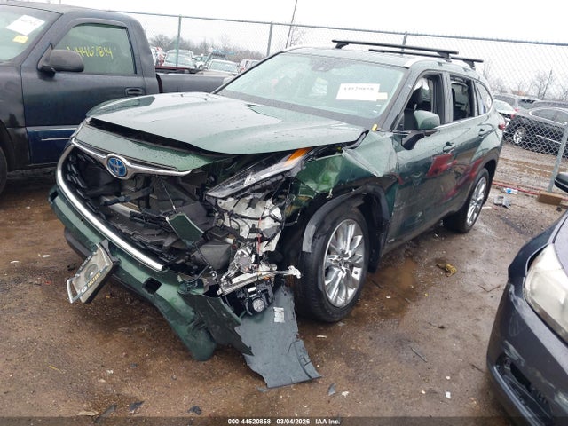 2023 Toyota Highlander Hybrid Limited მანქანა იყიდება აუქციონზე, vin: 5TDXBRCH9PS564297, აუქციონის ნომერი: 44520858